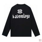 Design Brand Bal High Quality Men Long Sleeves Tshirts Euro Size D1910 2024FW