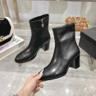 Design Brand C Original Quality Women Boots Genuine Leather 6.5CM Heels G110 2024FW