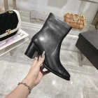 Design Brand C Original Quality Women Boots Genuine Leather 6.5CM Heels G110 2024FW