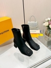 Design Brand L Original Quality Women 6 inches Genuine Leather Boots 5.5cm Heels G110 2024FW