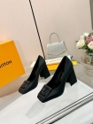 Design Brand L Original Quality Women Genuine Leather Heels 8.5cm Sheepskin Inside G110 2024FW