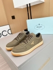 Design Brand P High Quality Men and Women Sneakers Genuine Leather H311 2024FW