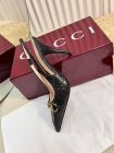 Design Brand G Original Quality Women High Heels 10CM Genuine Leather G111 2024FW