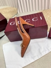 Design Brand G Original Quality Women High Heels 10CM Genuine Leather G111 2024FW